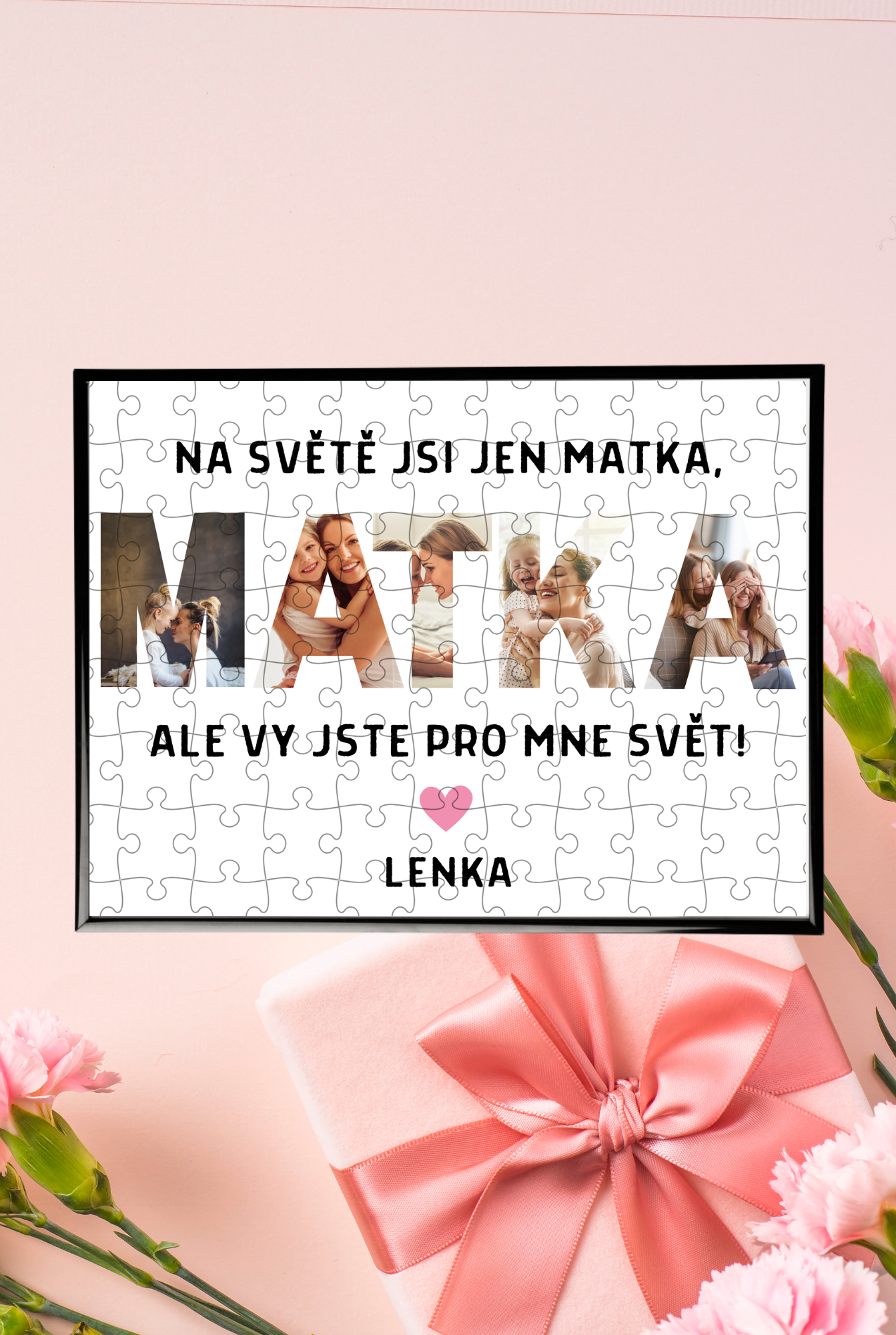 Pamětní puzzle "MATKA"