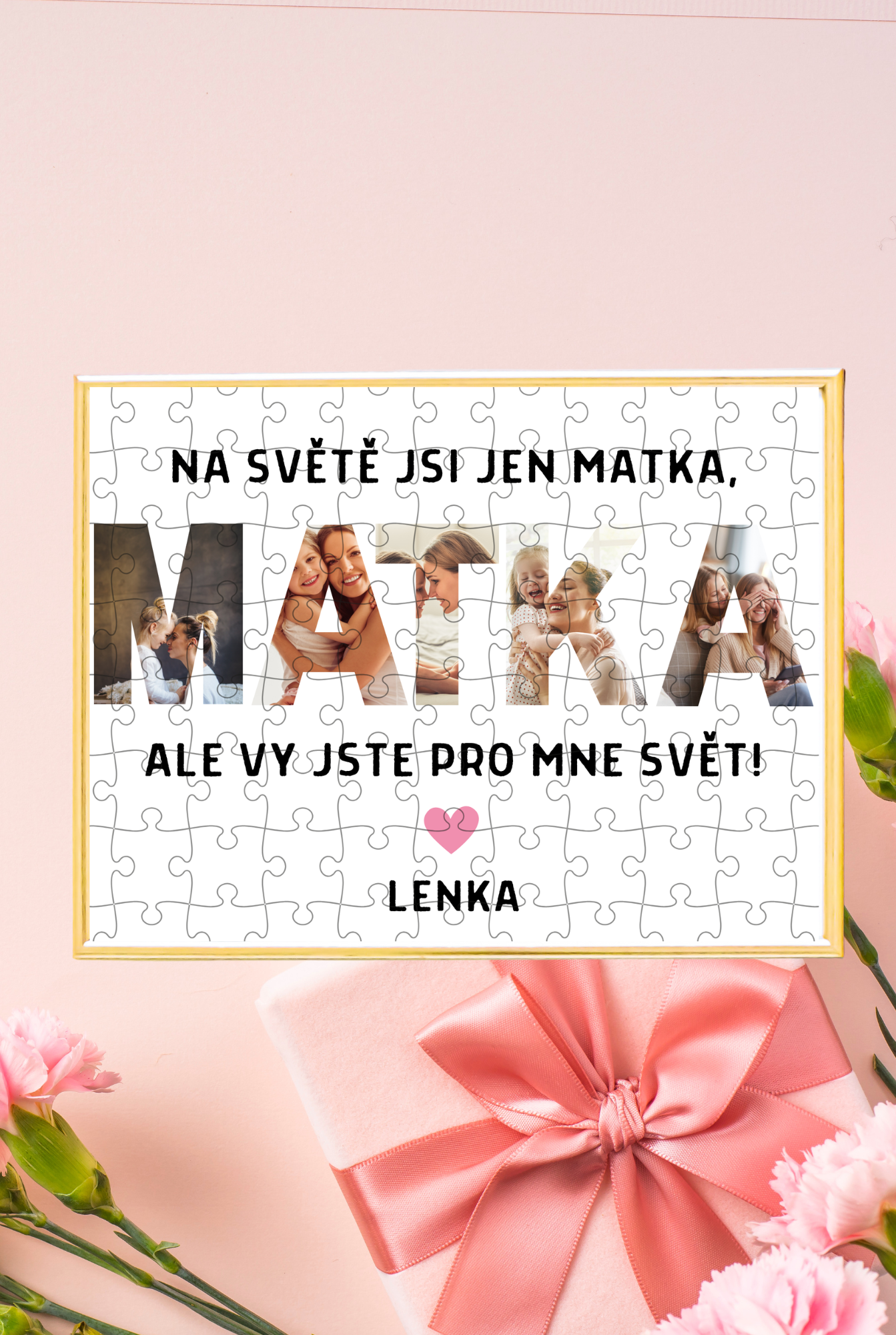 Pamětní puzzle "MATKA"