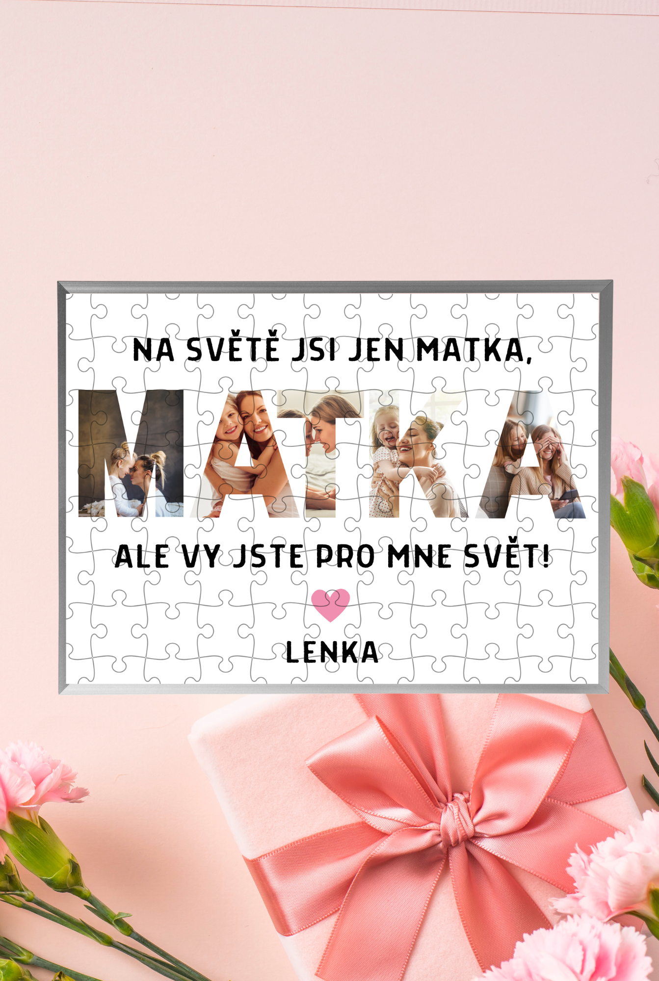 Pamětní puzzle "MATKA"