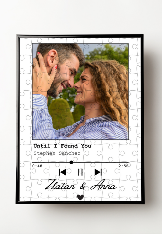 Pamětní puzzle "Naše píseň"