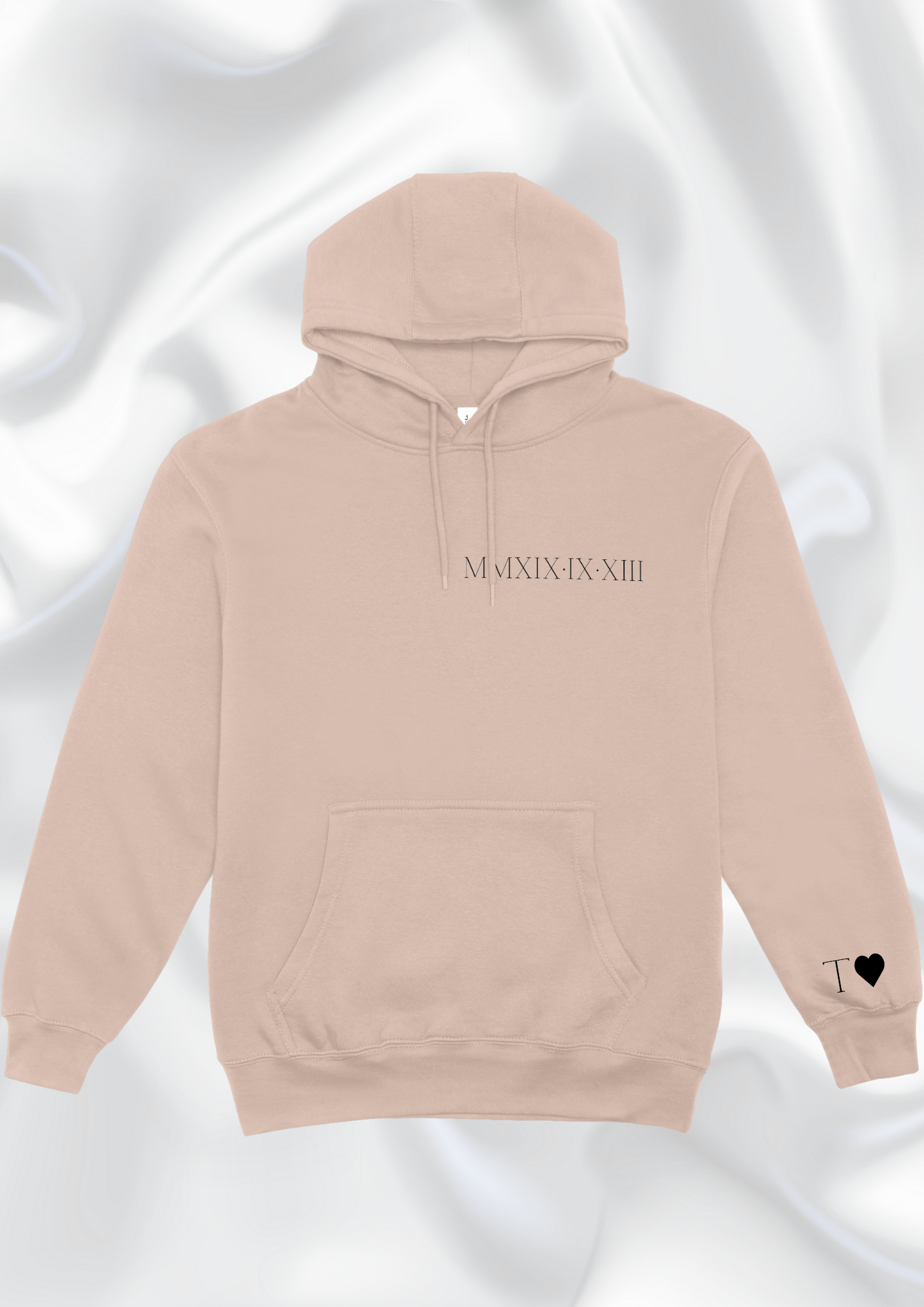 Římská četná mikina s kapucí