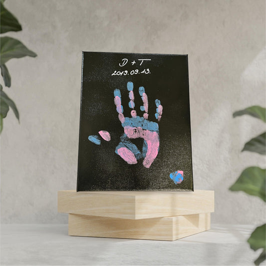 "The Paint Date - Hand in Hand" Sada malování na dlaň