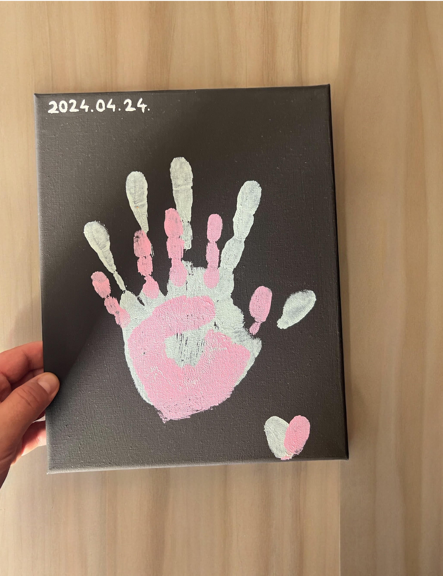 "The Paint Date - Hand in Hand" Sada malování na dlaň